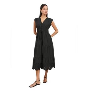 Rails Lucia Black Eyelet Dress – Sz Med